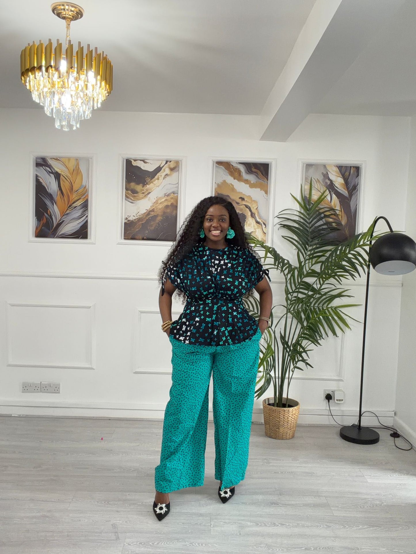Ankara Two-Piece Set
