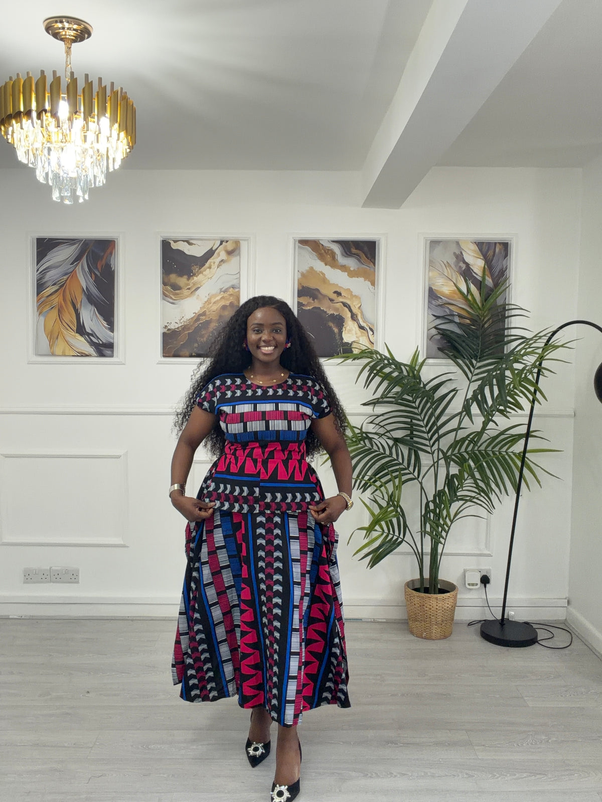 Ankara Dress