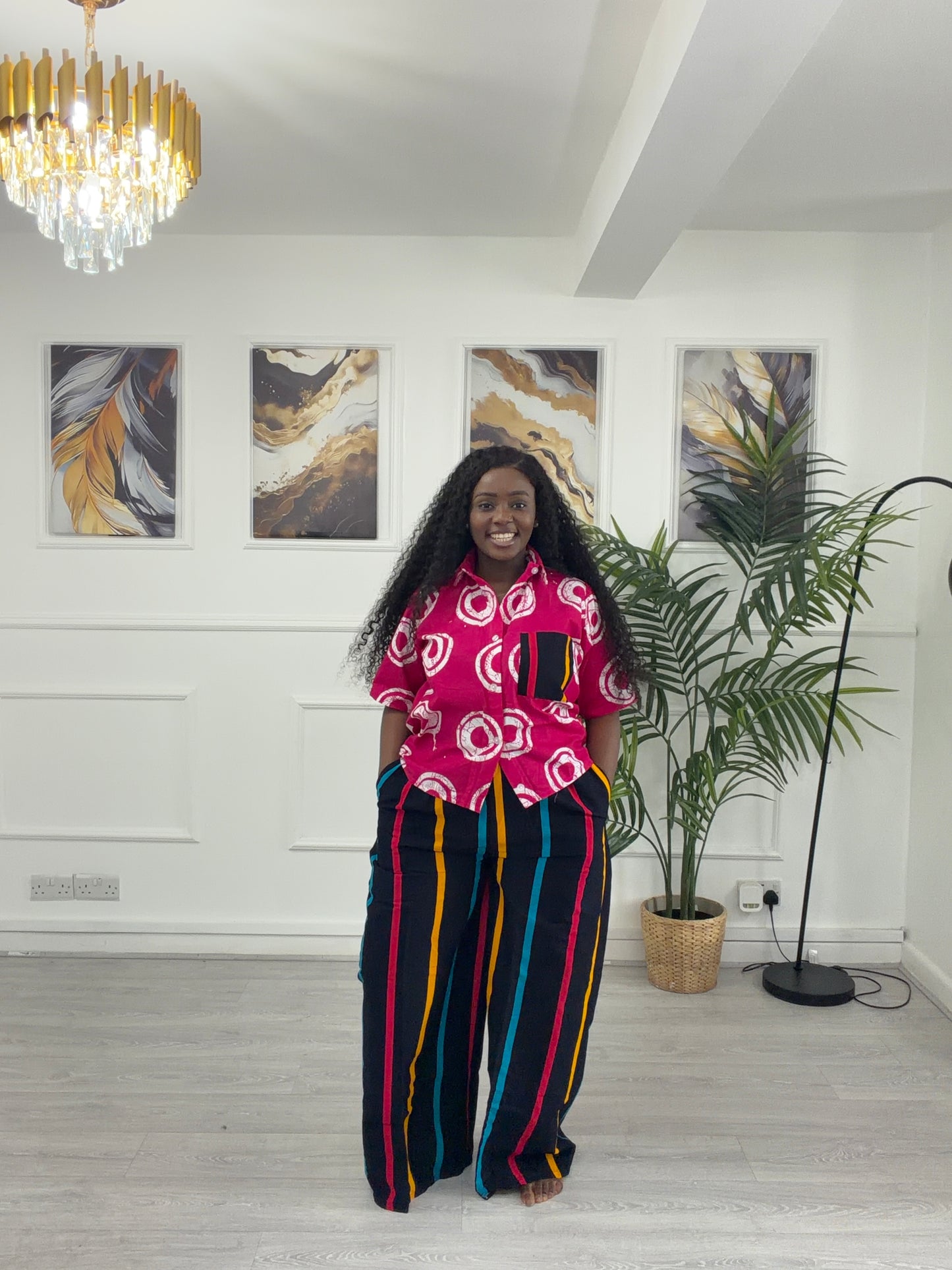 Ankara pant set