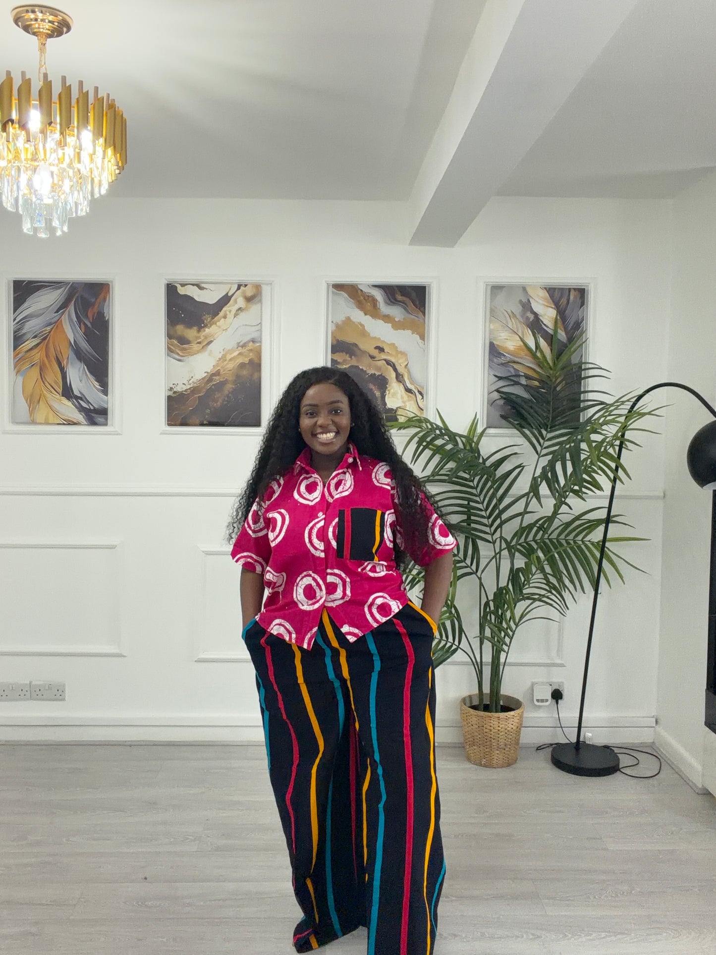 Ankara pant set