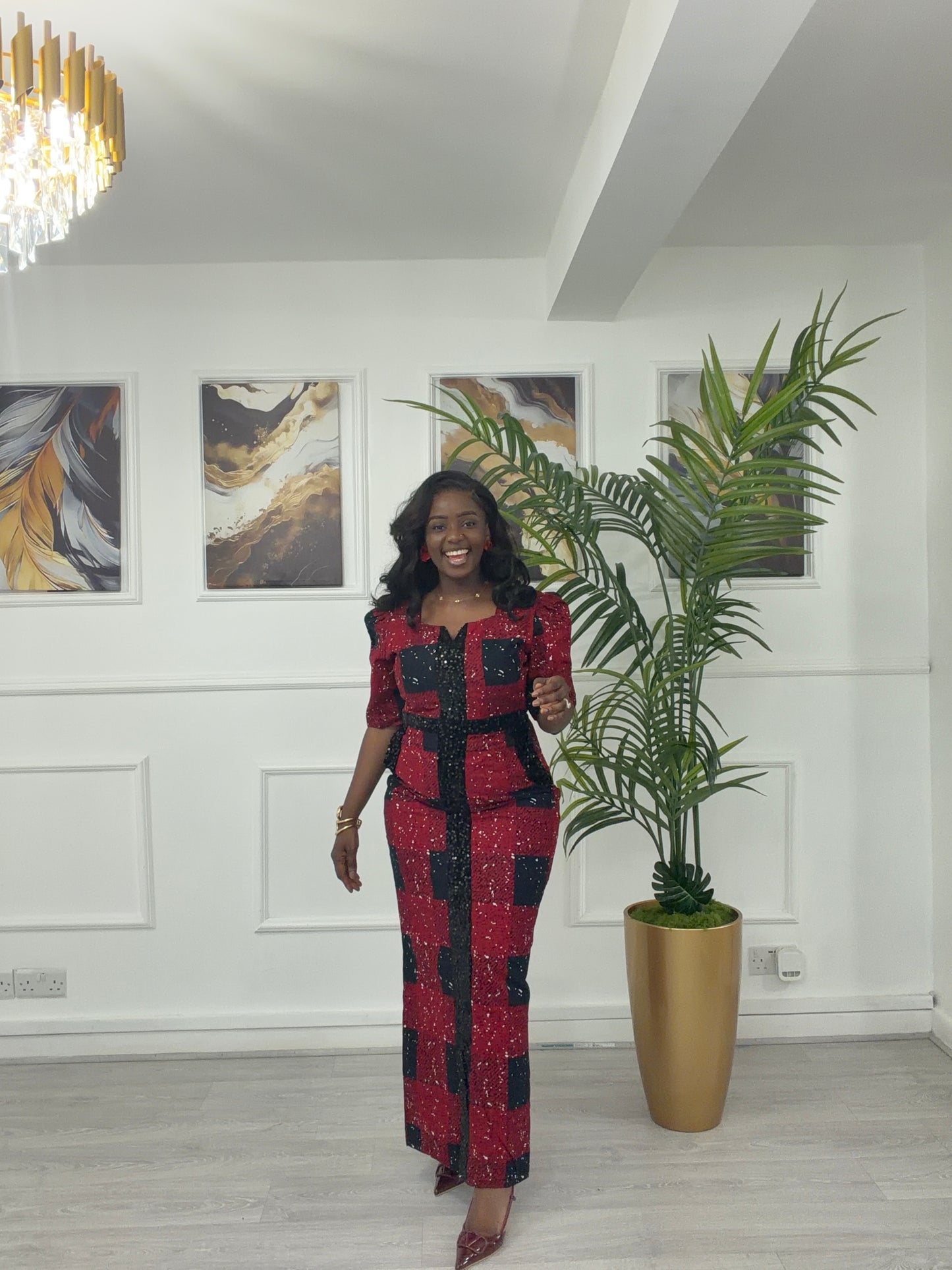 Ankara dress