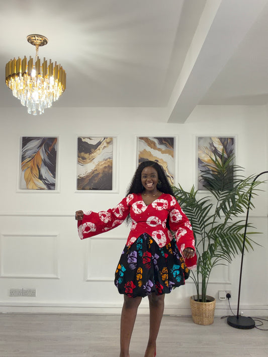Ruby Bloom Two-Piece Set