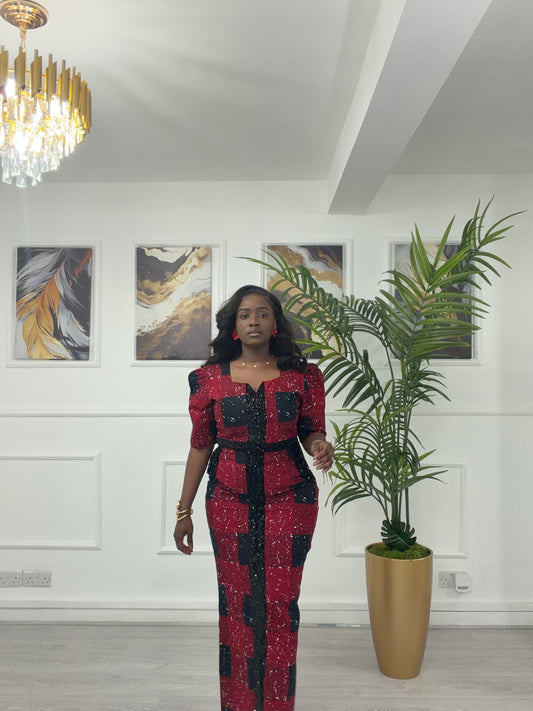 Ankara dress