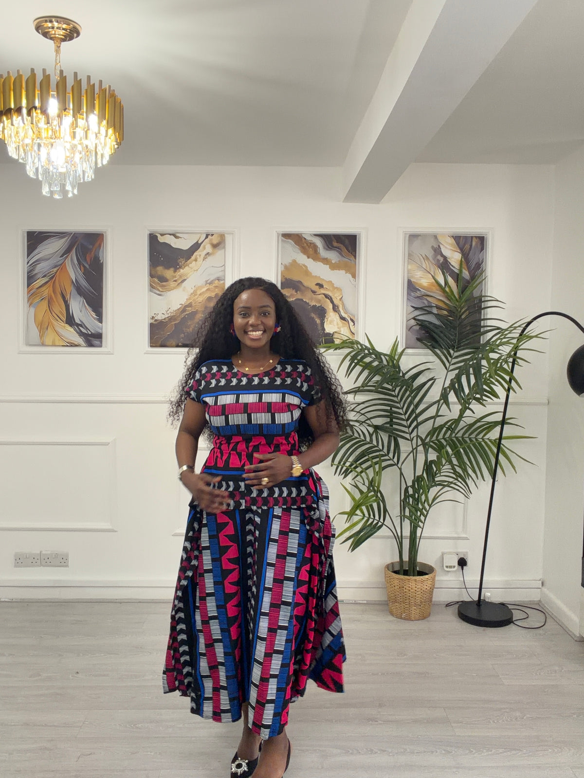 Ankara Dress