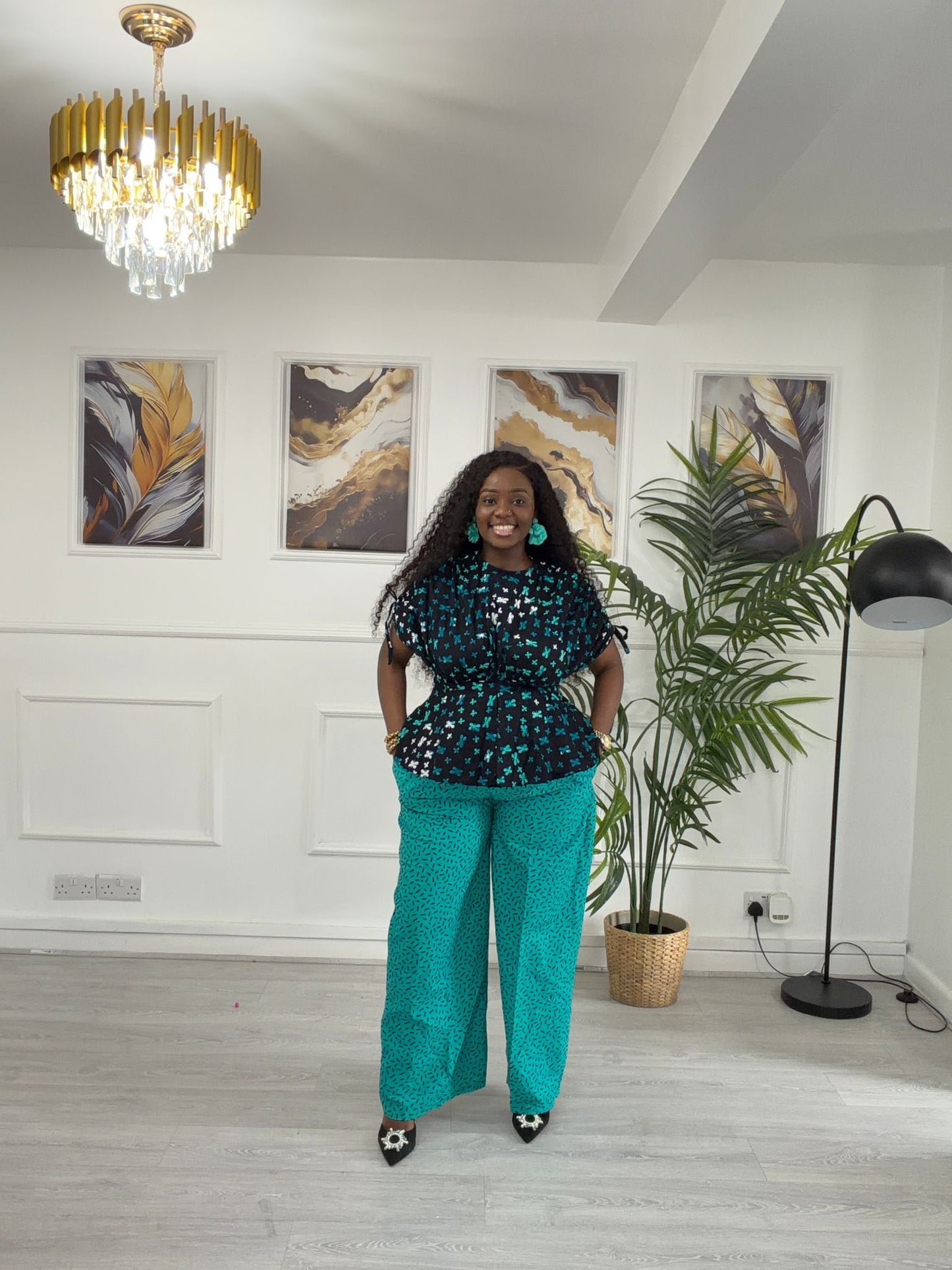 Ankara Two-Piece Set