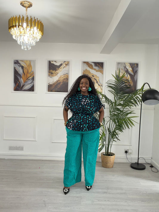 Ankara Two-Piece Set
